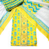 Women Yellow & Blue dress material with dupatta